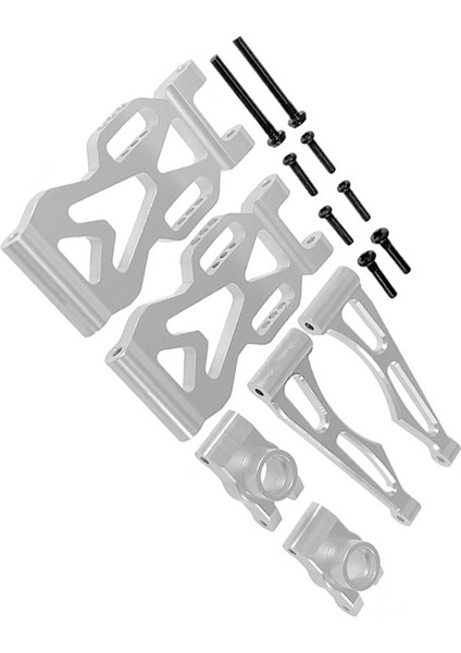 Metal Arka Yukarı ve Aşağı Sallanma Kolları (S/r) Seti Kiti Scy 1/16 Yüksek Hızlı Uzaktan Kumandalı Araba Yükseltme Aksesuarları Gümüş (Yurt Dışından) fırsatları
