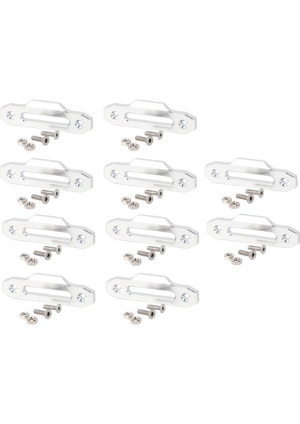 10X Alaşımlı Metal Hawse Fairlead Vinç Kontrol Montajı Rc 4WD D90 1/10 Tırmanıcı Için (Yurt Dışından)