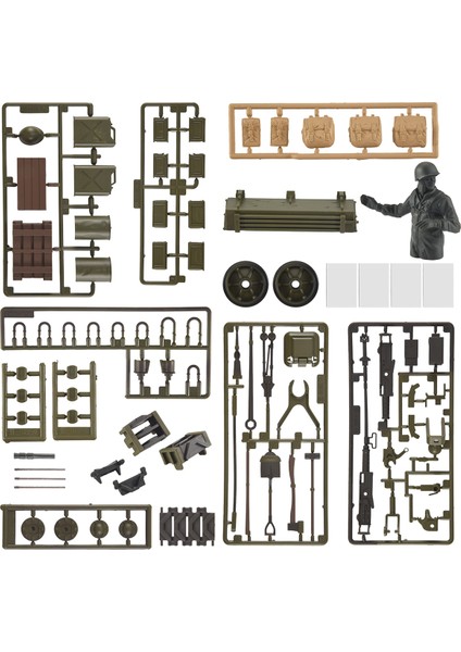 1/16 Tank 3898-1 Usa M4A3 Rc Aksesuarları Parça Çantası Için (Yurt Dışından) modelleri