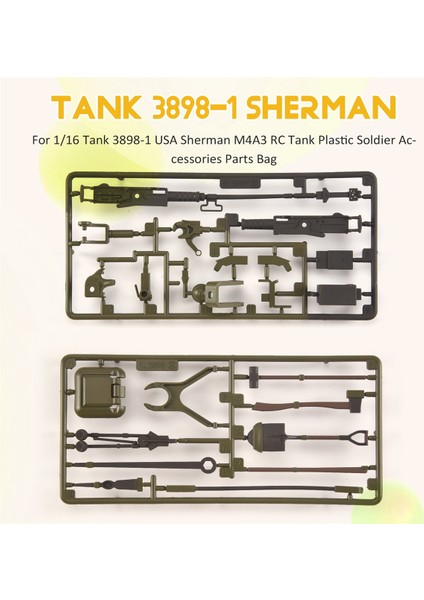 1/16 Tank 3898-1 Usa M4A3 Rc Aksesuarları Parça Çantası Için (Yurt Dışından) indirimleri