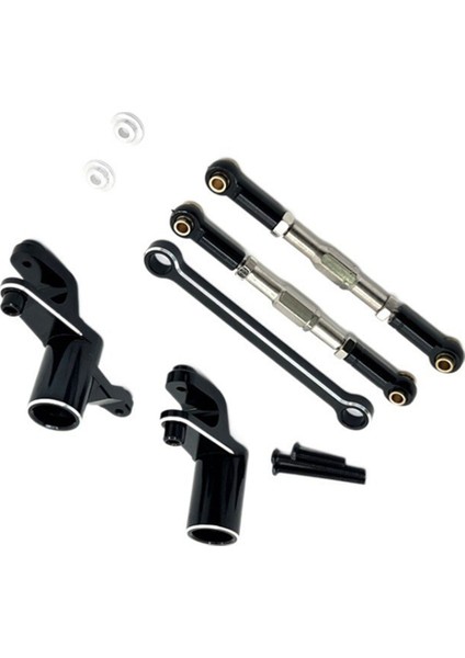 Rc Araba Yükseltme Direksiyon Tertibatı Çekme Çubuğu Takımı 1/12 UD1201 UD1202 UD-12PRO Parçaları Siyah (Yurt Dışından) fiyatları