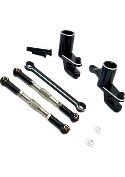 Rc Araba Yükseltme Direksiyon Tertibatı Çekme Çubuğu Takımı 1/12 UD1201 UD1202 UD-12PRO Parçaları Siyah (Yurt Dışından) modelleri