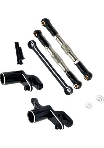 Rc Araba Yükseltme Direksiyon Tertibatı Çekme Çubuğu Takımı 1/12 UD1201 UD1202 UD-12PRO Parçaları Siyah (Yurt Dışından) indirimleri