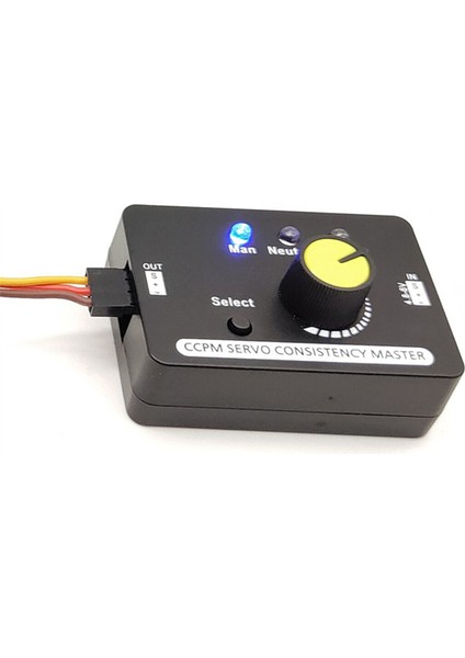 Çoklu Servo Test Cihazı 3ch Ecs Tutarlılık Hız Kontrol Cihazı Güç Kanalları Ccpm Master Checker Rc Drone Parçaları (Yurt Dışından)