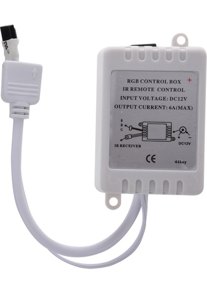 Rgb 5050 LED Işık Şeritleri Için 3x 44 Tuşlu Ir Uzaktan Kumanda (Yurt Dışından)