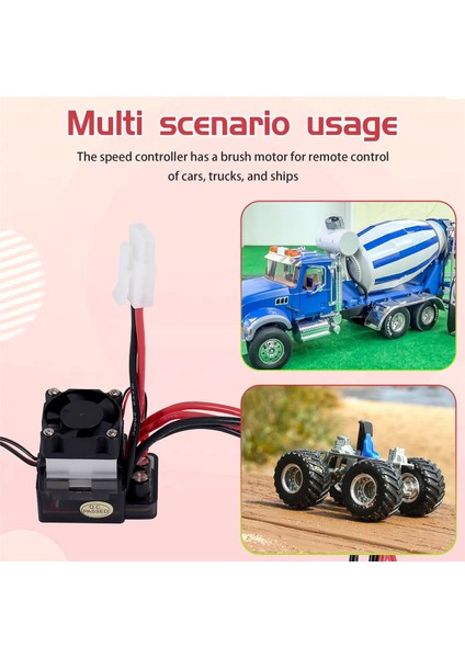 320A 7.2V-16V Çift Yönlü Fırçalı Esc Hız Kontrol Cihazı Rc Araba Kamyon Tekne Için (Yurt Dışından) indirimleri