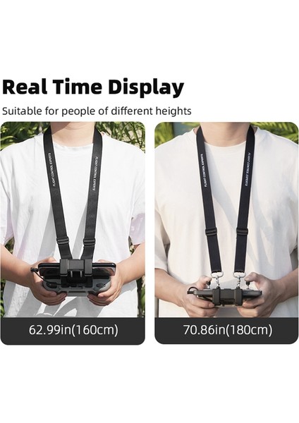 Rc-N1/n2 Boyun Askısı Ipi Vidalı Uzaktan Kumanda Drone Aksesuarları (Yurt Dışından)