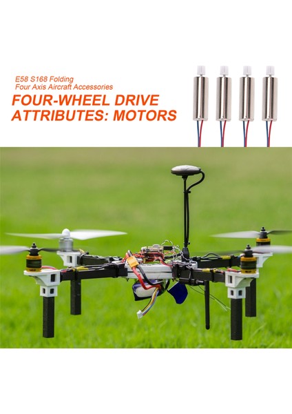 4 Adet E58 M68 S168 Cw Ccw Motor Rc Drone Quadcopter Yedek Parça Değiştirme Kiti Aksesuarları (Yurt Dışından) indirimleri