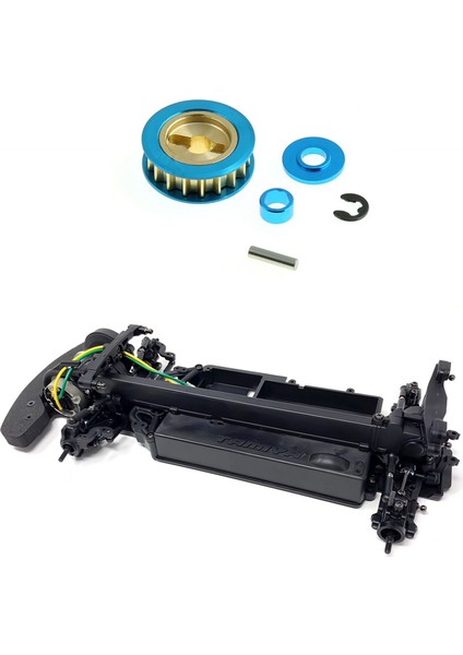 2x Metal Kasnak 18 T 300054450 Xv-01 XV01 TA06 1/10 Rc Araba Yükseltme Parçaları Aksesuarları (Yurt Dışından)