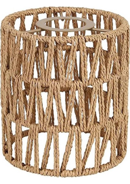 2x Boho Gölge Yedek 5.9ın Yükseklik Sarkıt Aplik Gölge Tavan Vantilatörü Işık Kapakları Silindir Dokuma Abajur (Yurt Dışından)