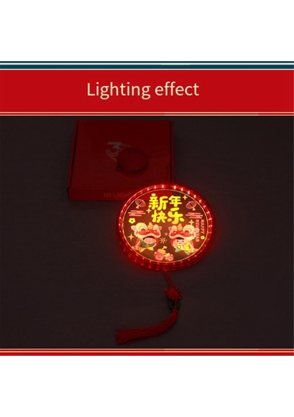 Ev Dekorasyon Neon 3D Modelleme Işıkları LED Gece Lambası Aydınlık Servet Yeni Yıl Dijital Işıklar, C (Yurt Dışından) modelleri