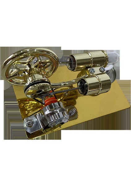 Stirling Dengeli Motor Modeli Buhar Gücü Fiziği Küçük Üretim Buluş Deneyi Eğitim Aracı (Yurt Dışından)