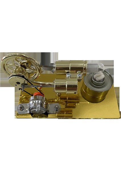 Stirling Dengeli Motor Modeli Buhar Gücü Fiziği Küçük Üretim Buluş Deneyi Eğitim Aracı (Yurt Dışından)