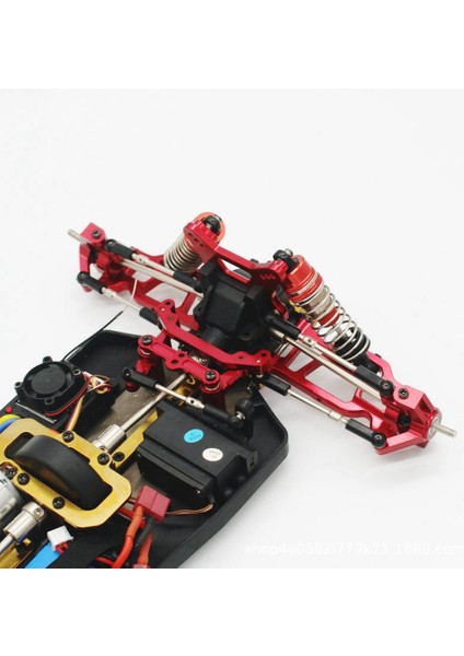 104001 1/10 Rc Araba Yükseltme Parçaları Aksesuarları Için 2 Adet Metal Ön ve Arka Amortisör Kulesi, 4 (Yurt Dışından) modelleri