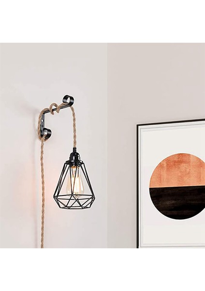 2x Sarkıt Işık Kablosu, Anahtarlı Asma Takımı, 15FT Halat Askı Lambası, Abd (Yurt Dışından)