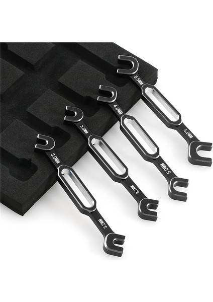 Anahtar Ayarı Itme Çubuğu Gergi Somunu Bilyalı Uç Bağlantı Sökme Aleti Rc Araba Için 3/3.2/3.5/3.7/4/5/5.5/6mm-Siyah (Yurt Dışından) modelleri