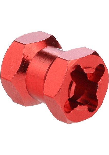 Set Rc Araba Metal 12MM Tekerlek Altıgen Göbek 15MM Uzatma Bağlantı Parçası Axıal SCX10 D90 CC01 1/10 Paletli-Gümüş (Yurt Dışından)