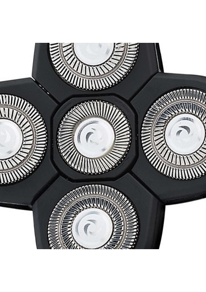 2x Yedek Tıraş Kafaları Elektrikli Bağımsız Yüzen Su Geçirmez Paslanmaz Çelik Bıçak (Yurt Dışından)