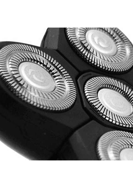 2x Yedek Tıraş Kafaları Elektrikli Bağımsız Yüzen Su Geçirmez Paslanmaz Çelik Bıçak (Yurt Dışından)