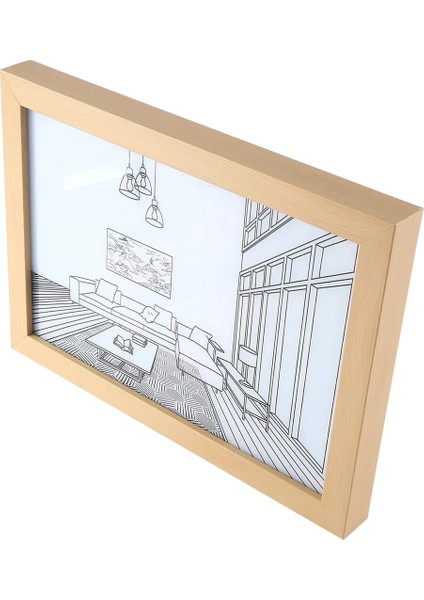 Işık Boyama LED Gece Başucu Lambası Atmosfer Masa Duvar Dekor Yatak Odası Ev Dekorasyon Hediye, 32X22 cm (Yurt Dışından) modelleri