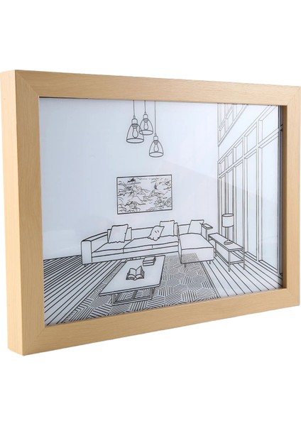 Işık Boyama LED Gece Başucu Lambası Atmosfer Masa Duvar Dekor Yatak Odası Ev Dekorasyon Hediye, 32X22 cm (Yurt Dışından) fırsatları