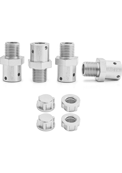 Rc Araba Yükseltme 13MM Bağlantı Kiti Arrma1/8kraton 1/7 Aksesuarları Gümüş (Yurt Dışından) indirimleri