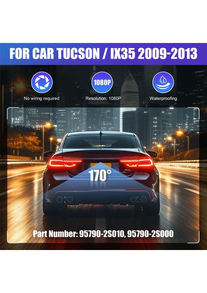 Araba Arka Görüş Kamerası Geri Vites Park Yardımı 95790-2S010, 95790-2S000 IX35 09-13 Için (Yurt Dışından) indirimleri