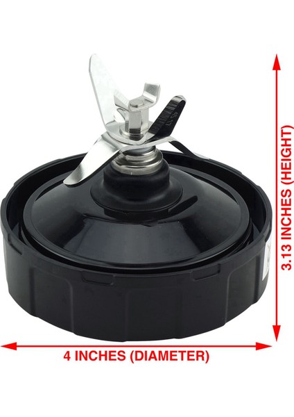 3x Blender Yedek Parçaları, 24OZ Bardak 7 Kanatlı Çıkarıcı Bıçak, Auto Iq BN801 SS101 BL480-30 (Yurt Dışından)