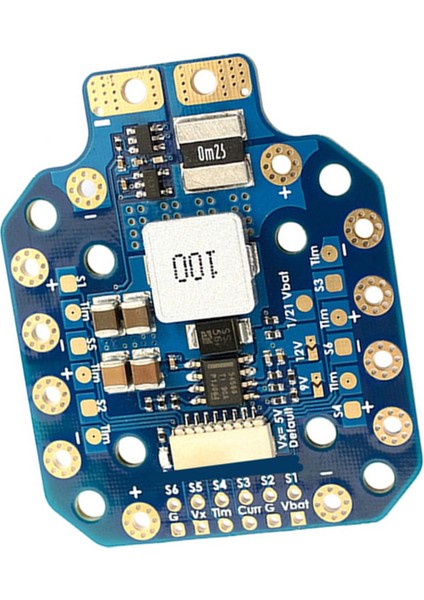 Pdb-Hex 12S 5A 5V/9V/12V Bec Güç Dağıtım Kartı Pdb 30.5X30.5MM 20X20MM Rc Multirotor X-Class Uçak Drones Için (Yurt Dışından)