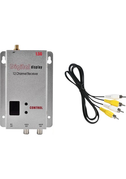 Uzun Menzilli Drone Uçak Için 1.5g 1.5W Fpv Vrx 12CH 1500MW Ses Video Alıcısı (Yurt Dışından)