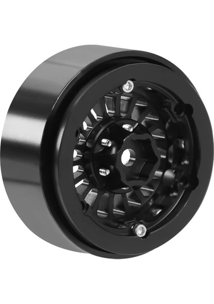 Alüminyum 1.3 Inç Beadlock Jant 1/18 TRX4M 1/24 SCX24 FMS24 Rc Paletli Araba Göbeği Siyah (Yurt Dışından) fiyatları
