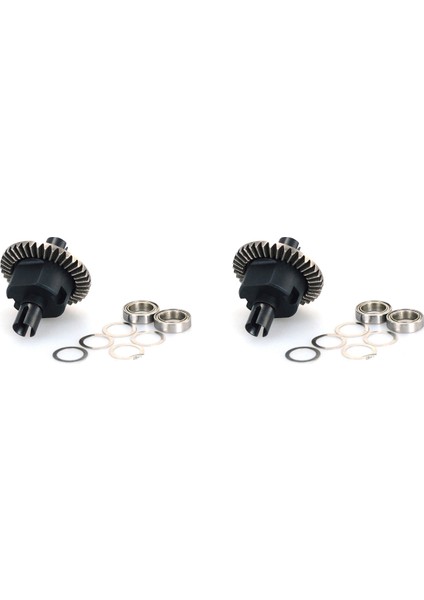 2x Rc Araba Parçaları 10003 Diferansiyel Seti Vrx Yarış 1/10 Ölçekli 4WD Uzaktan Kumanda Modeli Aksesuarları (Yurt Dışından)