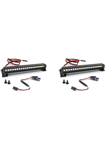 2x LED Tavan Lambası Işıkları Dönüşüm Kablosu ile D12 C14 C24 C34 Mn D90 MN99S Rc Araba Yükseltme Parçaları Aksesuarları (Yurt Dışından)