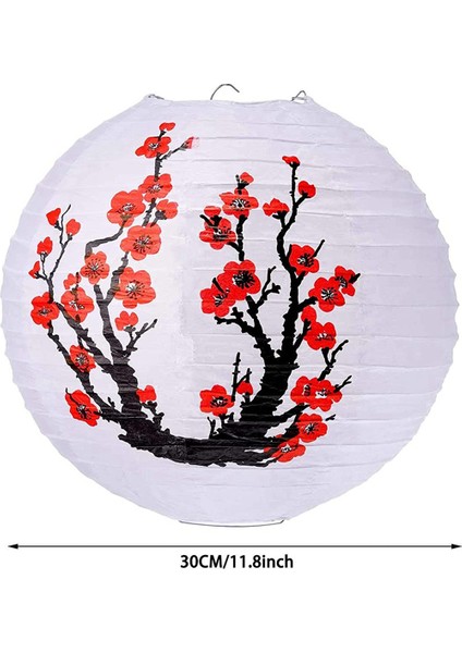 36 Paket 12 Inç Çiçek Kağıt Fener Beyaz Yuvarlak Çin Japon Lambası Ev Düğün Dekorasyonu Için (Yurt Dışından) modelleri