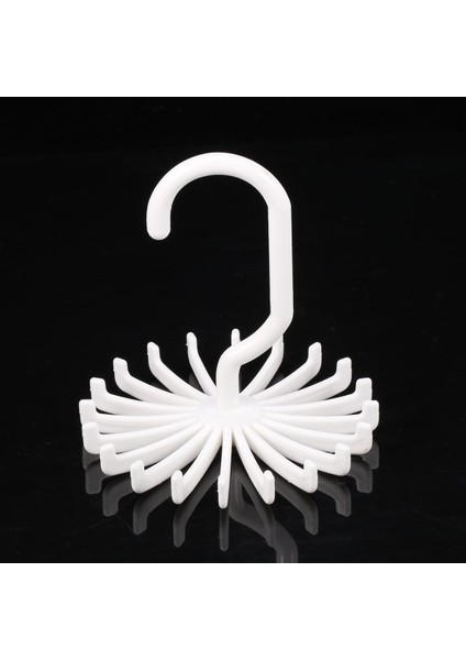 Dönen Kravat Rafı Ayarlanabilir Kravat Askısı 20 Tutar Boyun Kravatlar Organizatör Erkekler Dolap Dönen Kanca Tutucu Kemerler Atkı Askısı (Yurt Dışından)