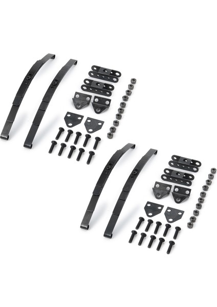1:10 Rc Kaya Tırmanıcı D90 Eksenel SCX10 Için 2x Sert Yaprak Yaylı Süspansiyon Seti, Siyah (Yurt Dışından)