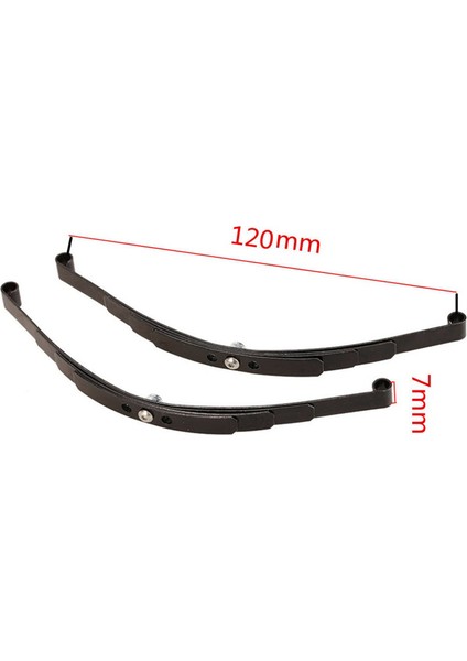1:10 Rc Kaya Tırmanıcı D90 Eksenel SCX10 Için 2x Sert Yaprak Yaylı Süspansiyon Seti, Siyah (Yurt Dışından) fiyatları