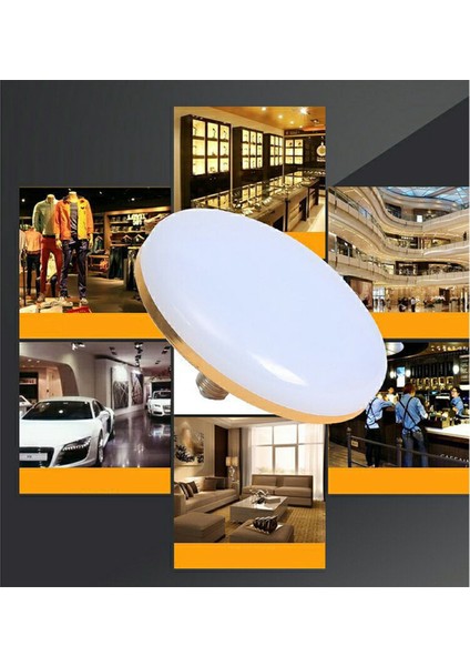 E27 Ampul LED Lamba Iç Aydınlatma Ampulleri Süper Parlak Ev Dekoru Oturma Odası Şekilli Işık Tavan Lambaları 30W (Yurt Dışından)