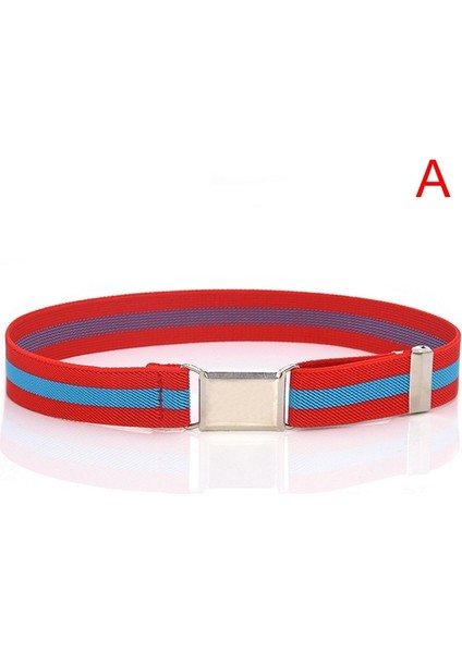 Ayarlanabilir Kemer Çocuk Çocuk Streç Elastik Kanvas Kemer Kolay Tokalı Kemer (Yurt Dışından) fırsatları