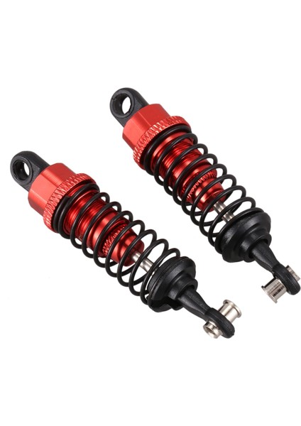 1:18 A959 A969 A979 K929 Yedek A949-55 Rc Araba Uzaktan Kumandası Kırmızı Için 2 Adet Alüminyum Yükseltme Parçaları (Yurt Dışından)