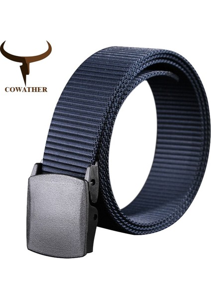 Cowather 110 130 150 170 cm Uzun Büyük Boy Yeni Naylon Malzeme Erkek Kemer Askeri Açık Erkek Kot Taktik Kemerler Erkekler Için Lüks (Yurt Dışından) fırsatları