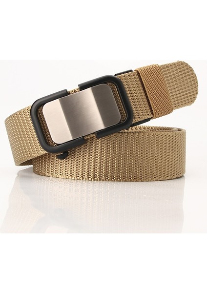Erkek Kemerleri Kanvas Kumaş Yüksek Naylon Alaşım Tokalı Dokuma Kemerler Erkekler Için Rahat Spor Rahat Kayış HB006 (Yurt Dışından) fırsatları