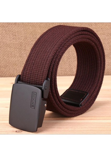 Erkek Kemerleri Rahat Kanvas Kemerler Naylon Ağır Hizmet Tipi Moda Bel Kayışı Yüksek Mukavemetli Ayarlanabilir Eğitim Kemer Aksesuarları Metal Toka ile (Yurt Dışından) fırsatları
