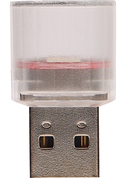 7 Renk Mini USB Işık LED Modelleme Araba Rv Ortam Neon Iç Fiş Lambası Bilgisayar Mobil Güç Gece A (Yurt Dışından)