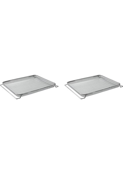 Foodi DT251 DT201 DT200 Fritöz Fırını Için 2x Yedek Hava Fritöz Sepeti, Paslanmaz Çelik Fırın (Yurt Dışından)