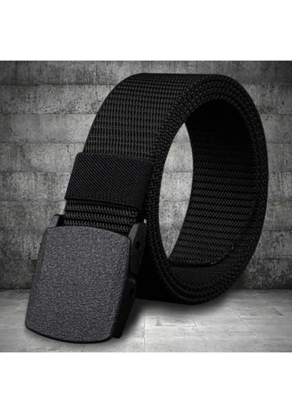 120 cm Erkek Kanvas Dokuma Kemer Düzenli Askeri Kaymak Toka Ordu Kemerleri Otomatik Diş Bite Toka Tasarımı (Yurt Dışından) modelleri