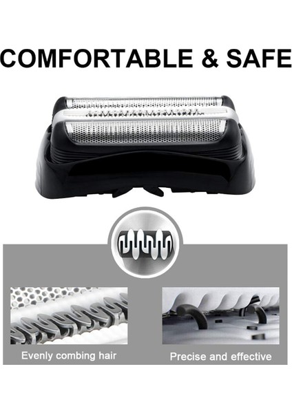 6x 32B Tıraş Makinesi Değiştirme Serisi 3 301S 310S 320S 330S 340S 360S 380S 3000S 3020S 3040S 3080S (Yurt Dışından)