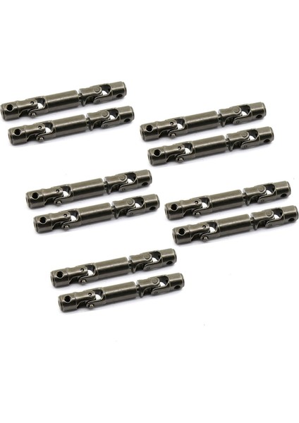 10 Adet Yükseltme Metal Sürüş Şaftı 1/16 B14 B14K B16 B16K MN90 MN90K MN91 Rc Araba Parçaları Paletli Kamyon, Titanyum (Yurt Dışından)