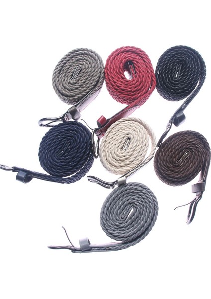 8 Renk Kemer Örgülü Moda Yeni Erkek Kadın Rahat Örme Pin Toka Dokuma Kanvas Elastik Genişletilebilir Kemer Dokuma Kayışı (Yurt Dışından) fiyatları