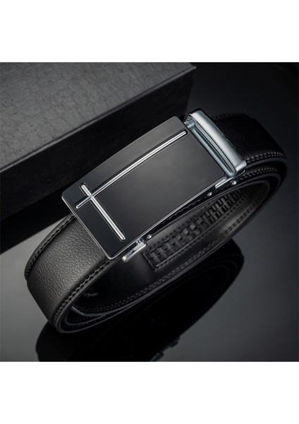 140-160 cm Otomatik Toka Erkek Kemer Hakiki Deri Tasarımcı Moda Lüks Inek Derisi Yüksek Kaliteli Marka Adam Için (Yurt Dışından) modelleri